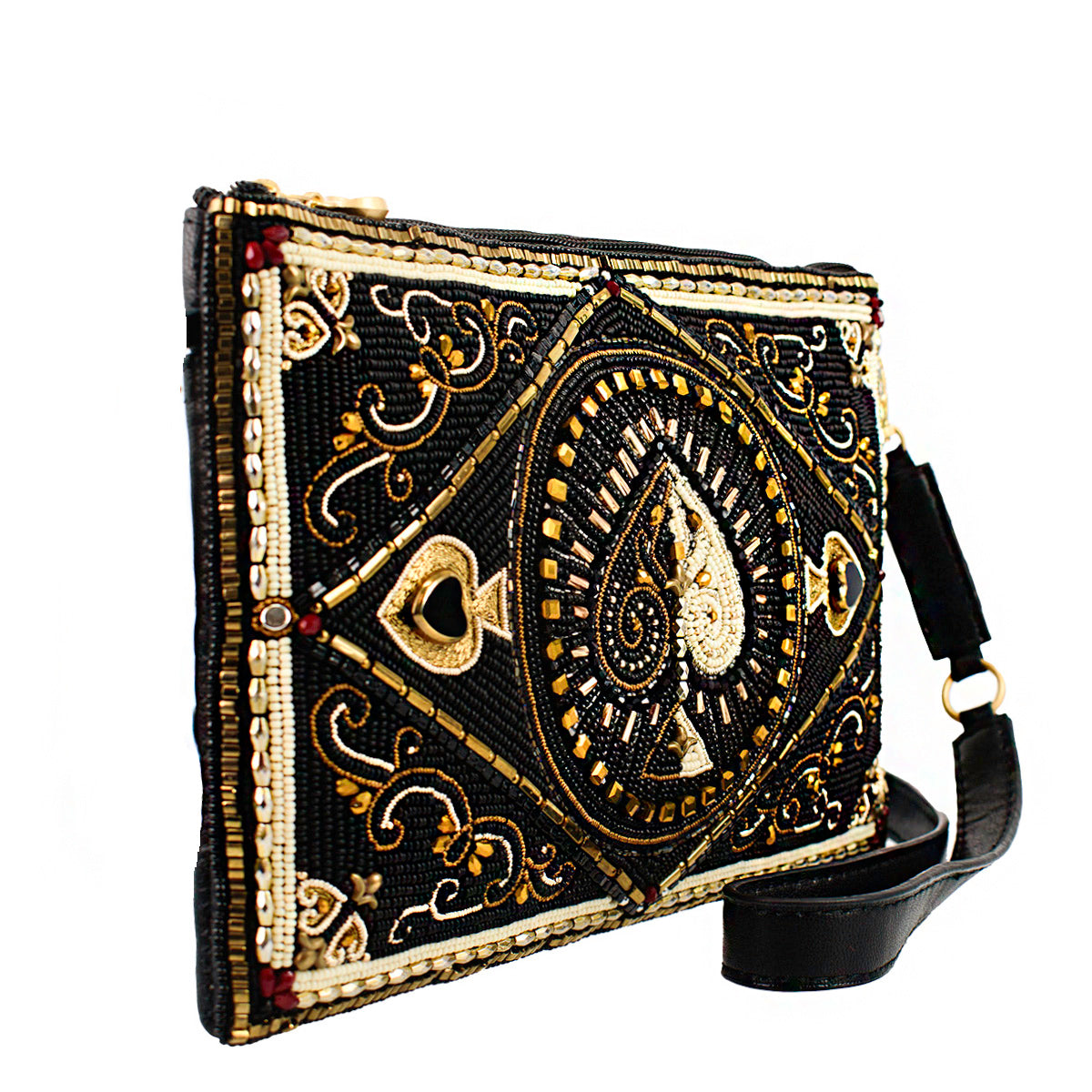 High Stakes Mini Crossbody Handbag beaded 3