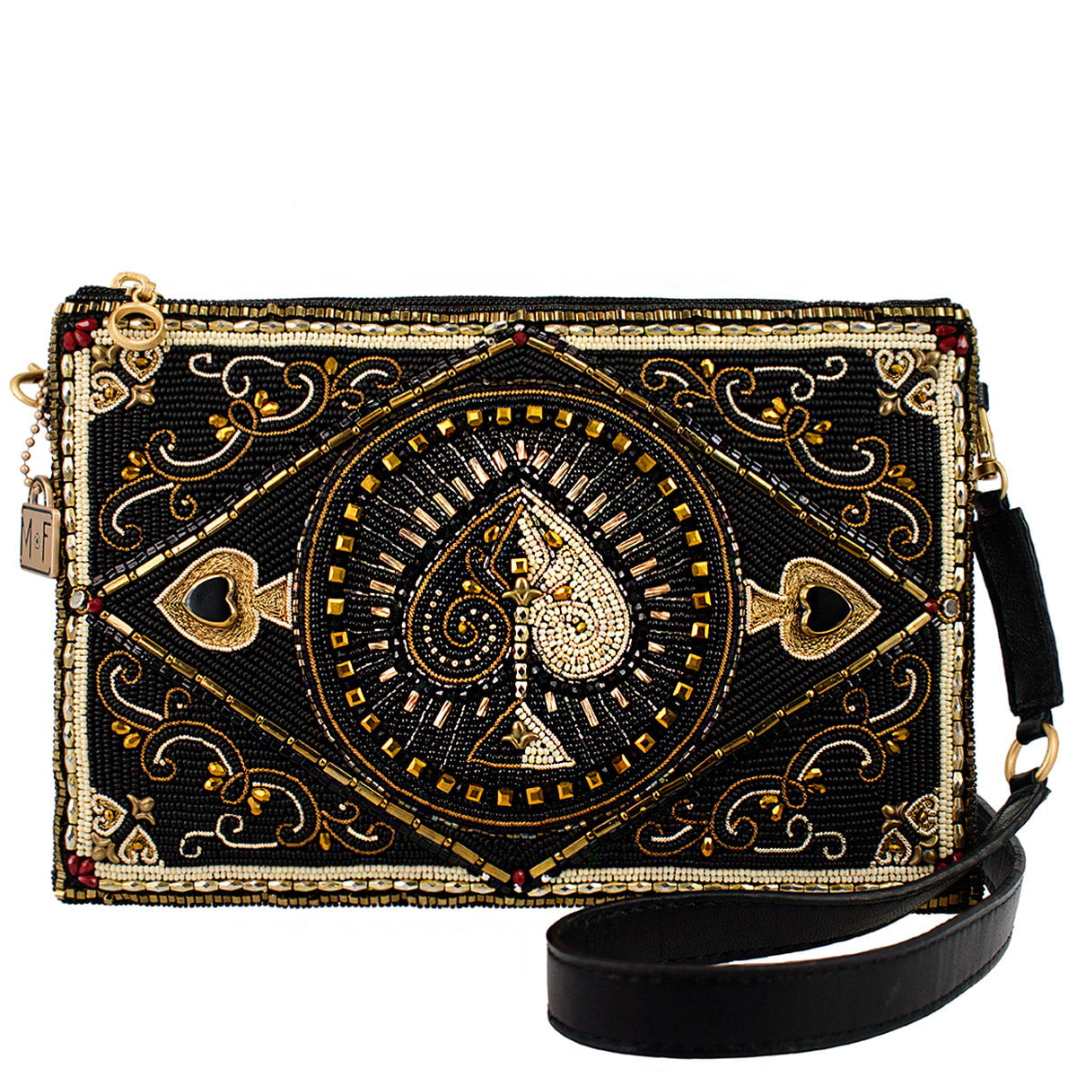 High Stakes Mini Crossbody Handbag beaded - 1