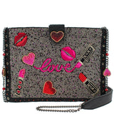 Kiss and Tell Crossbody Clutch Handbag