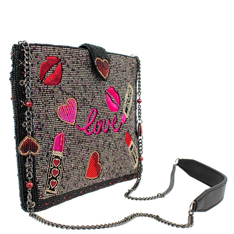 Kiss and Tell Crossbody Clutch Handbag