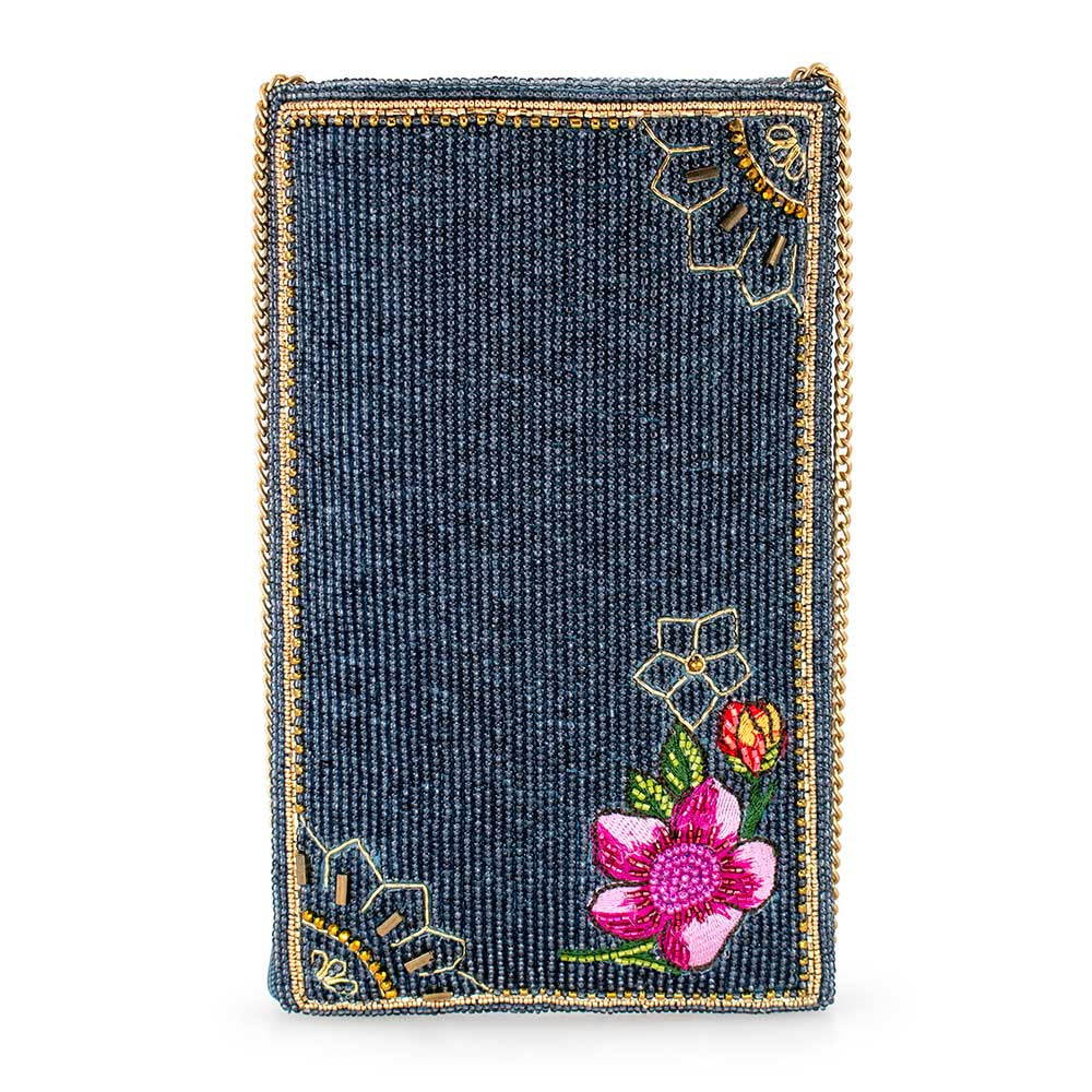 Lip Service Crossbody Phone Bag beaded - 2