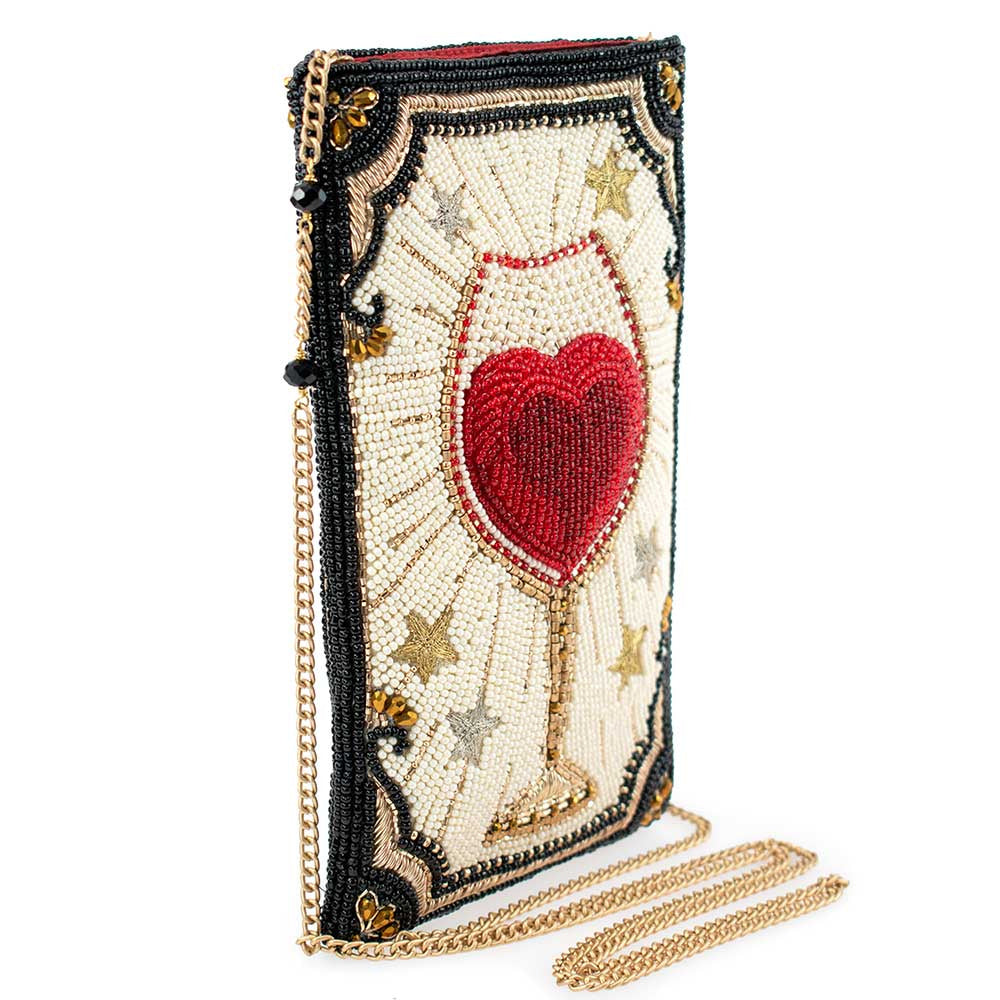 Live Love & Wine Crossbody Phone Bag