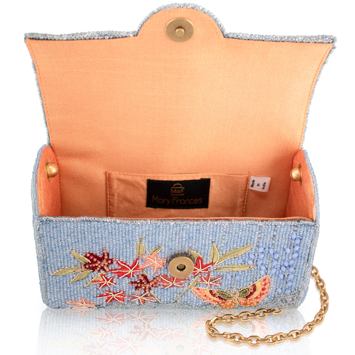 Lotus Mist Crossbody Handbag