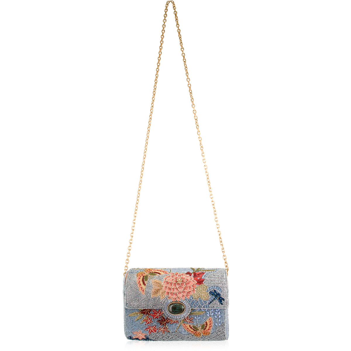 Lotus Mist Crossbody Handbag