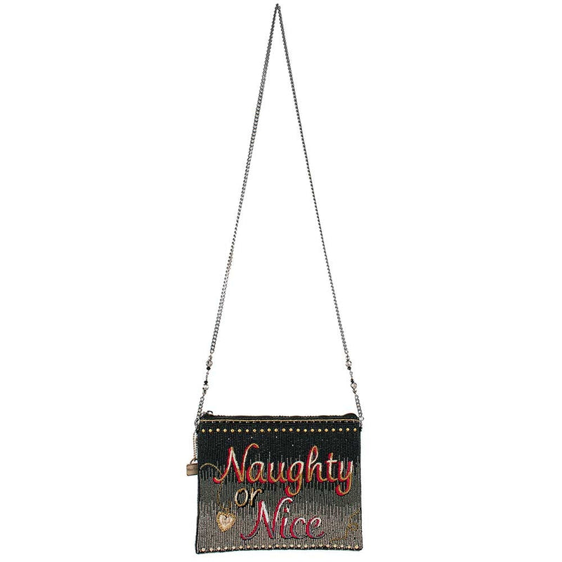 Naughty or Nice Crossbody Clutch Handbag