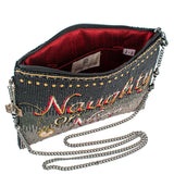 Naughty or Nice Crossbody Clutch Handbag