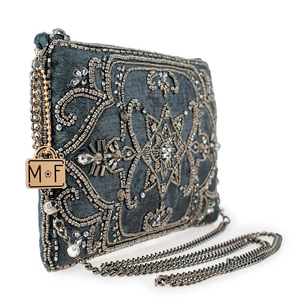 Night Light Pewter Mini Crossbody Handbag side