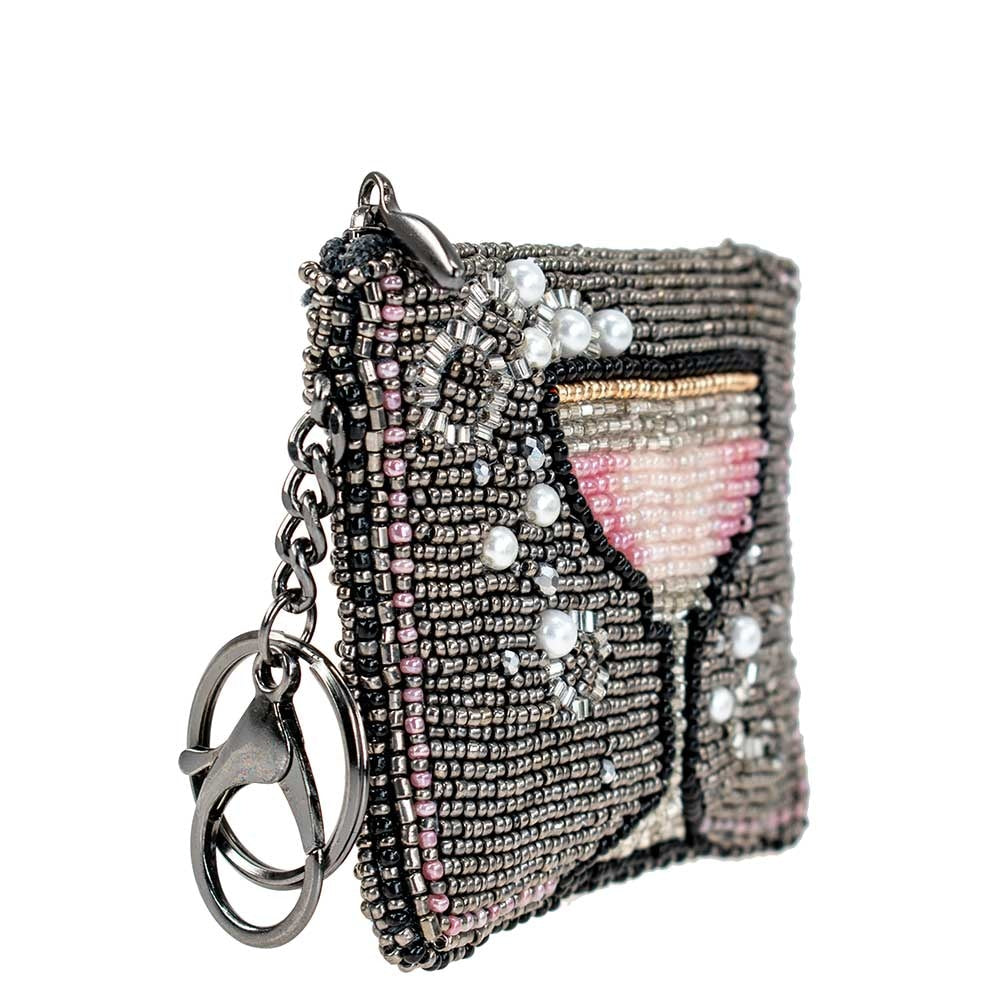 Pink Champagne Coin Purse/Key Fob - Purse