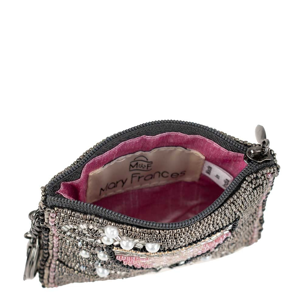 Pink Champagne Coin Purse/Key Fob - Purse