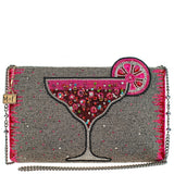 Pink Martini Crossbody Clutch Handbag