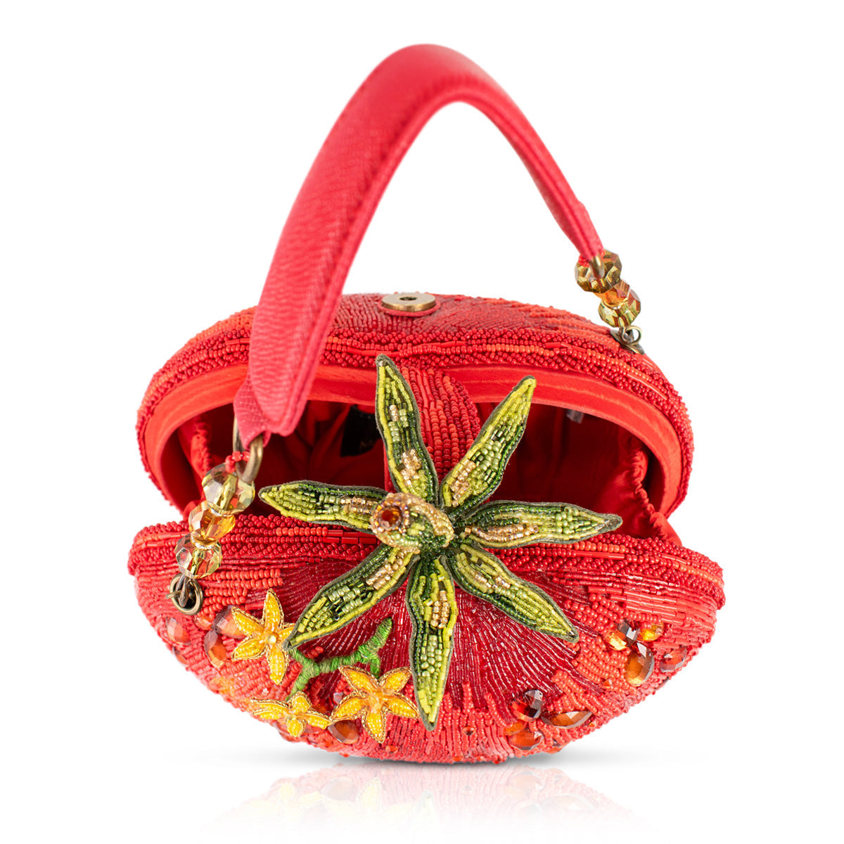 Pomodoro Top Handle Handbag beaded - 4