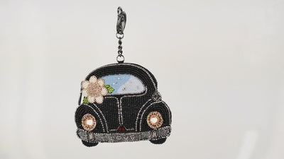On the Road Beaded Coin Purse Key Fob Video