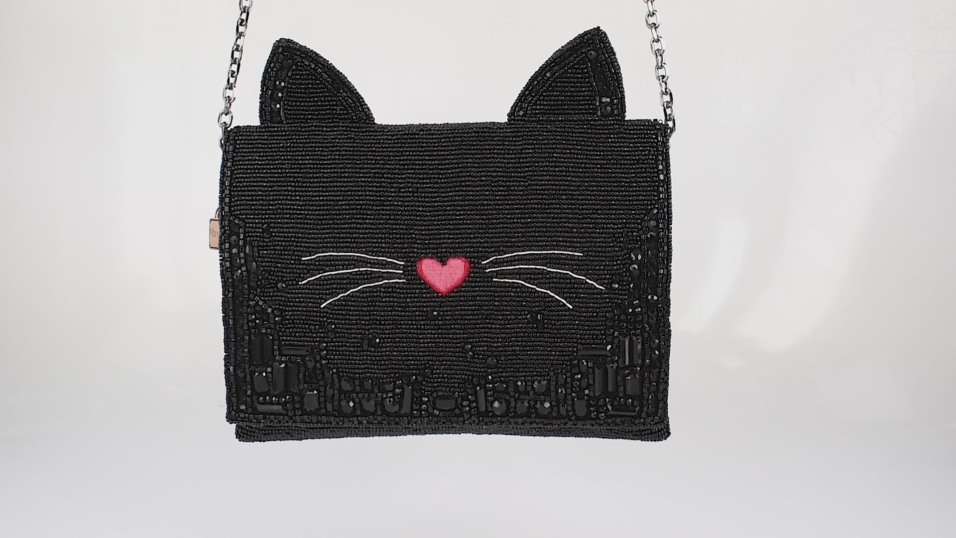 Kitty Couture Crossbody Clutch Handbag Video