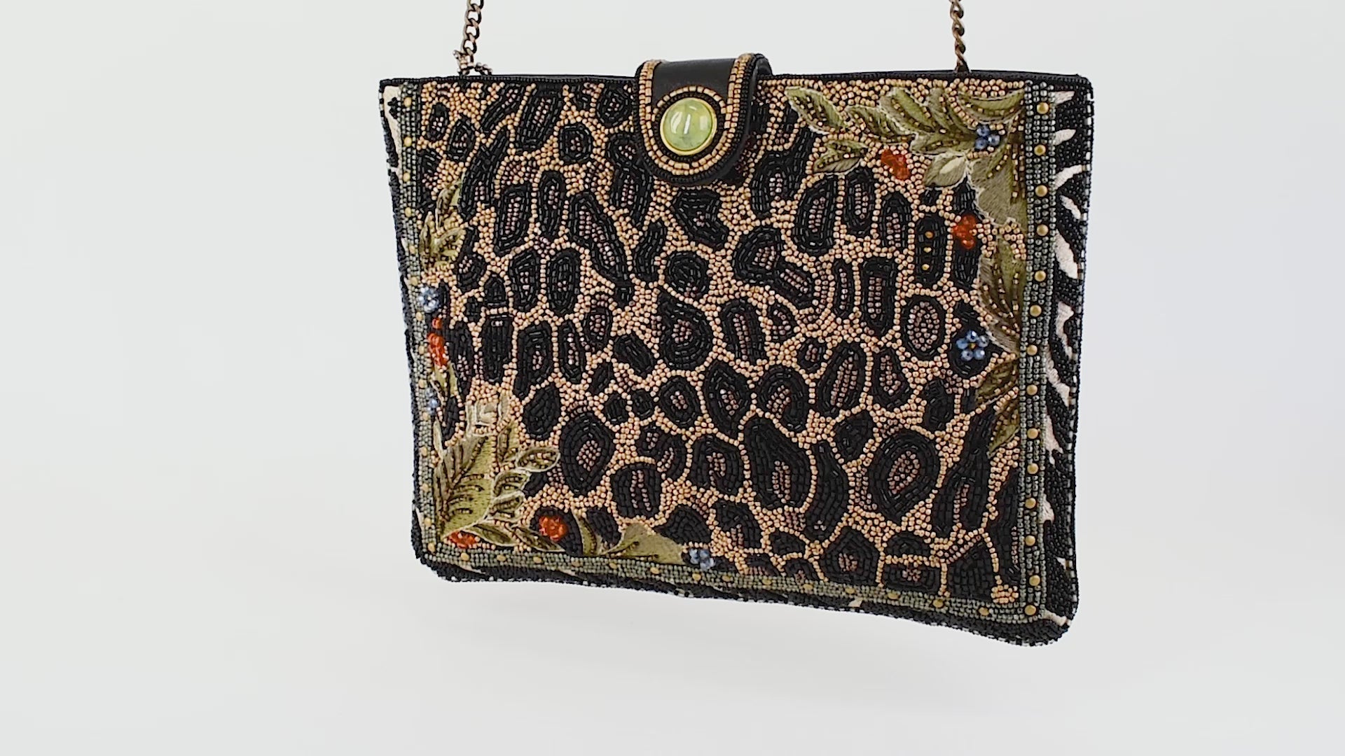 Untamed beaded crossbody handbag video