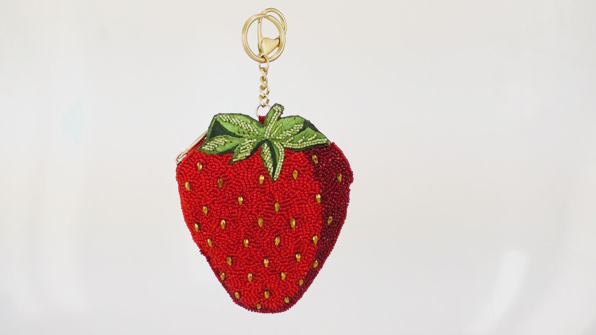 Berry Beautiful Coin Purse Key Fob 360 Video