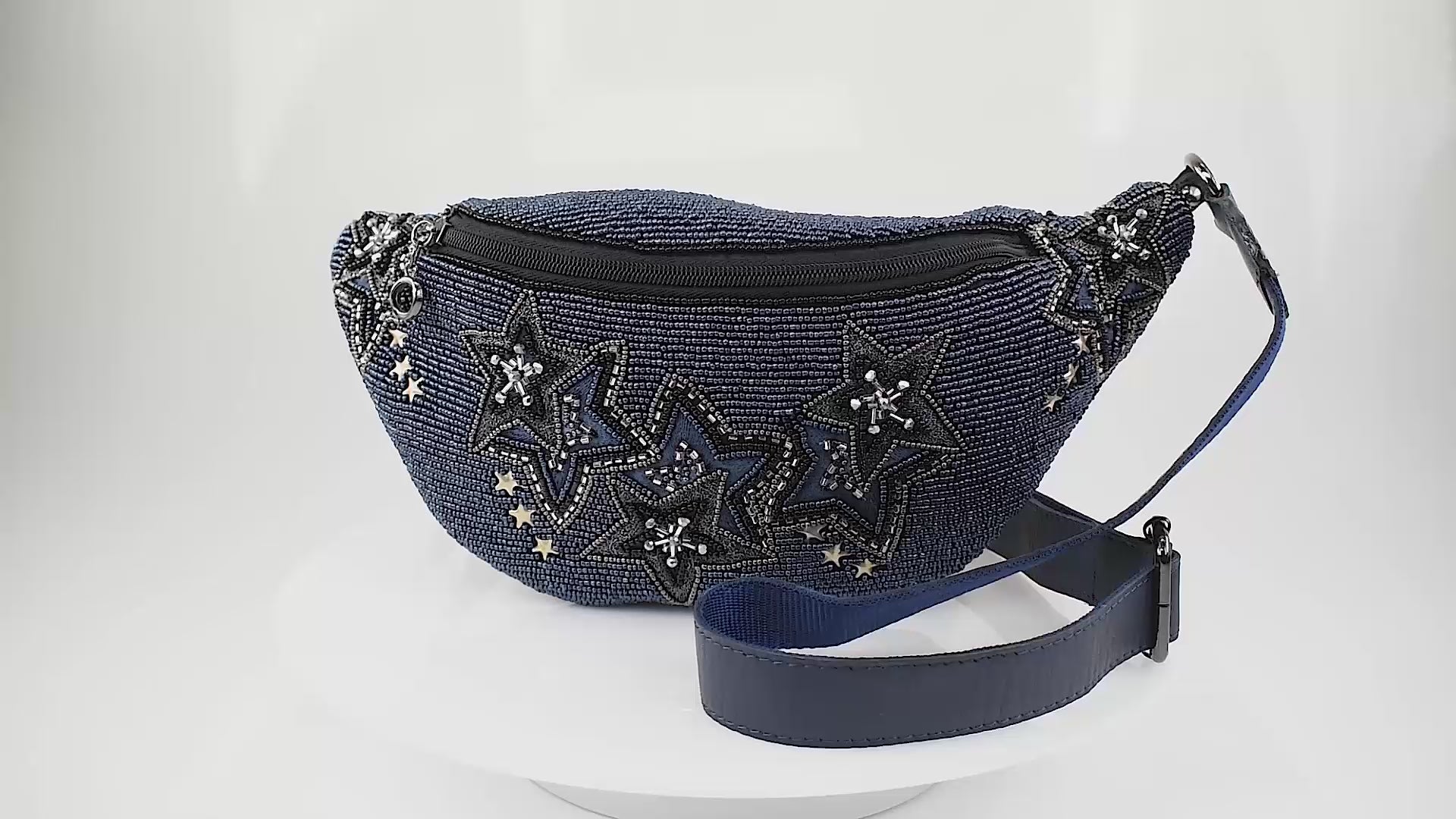 Star Studded Waist Belt Bag Video