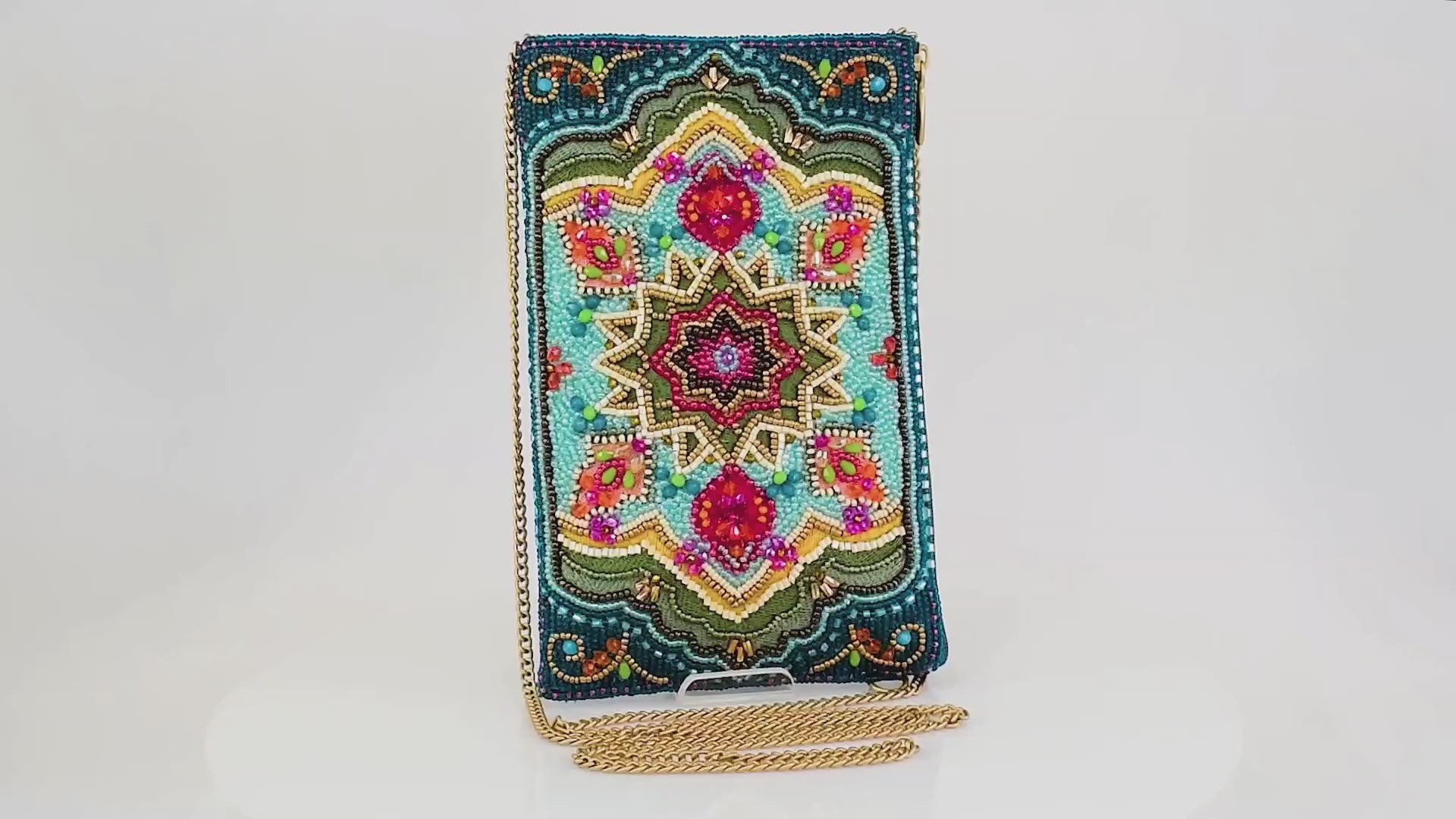 Manimaris the phone bag  新品未使用 Casey Puffer Cell Phone Bag - Merri's Peacock