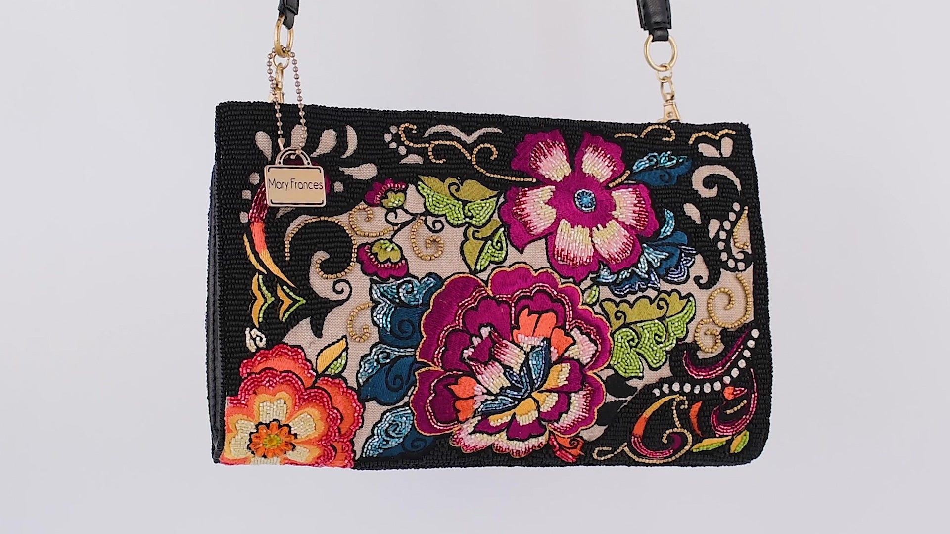 Last Tango Beaded Crossbody Handbag