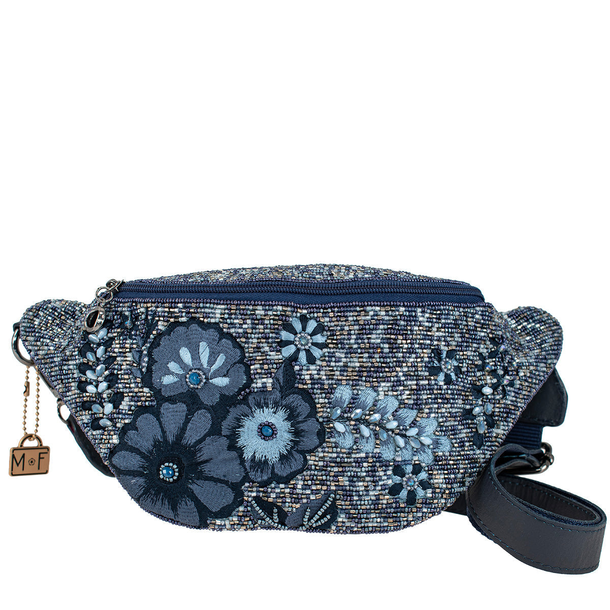 Blue Floral Belt Bag ’One of a Kind’ One Kind