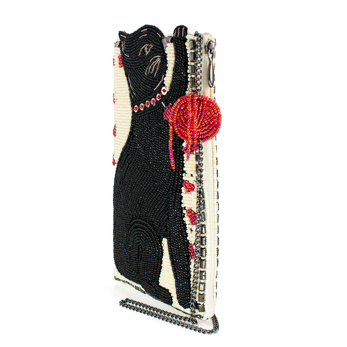 Purr-suit Crossbody Phone Bag beaded - 5