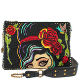 Rhythm & Blues Crossbody Clutch Handbag
