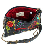 Rhythm & Blues Crossbody Clutch Handbag