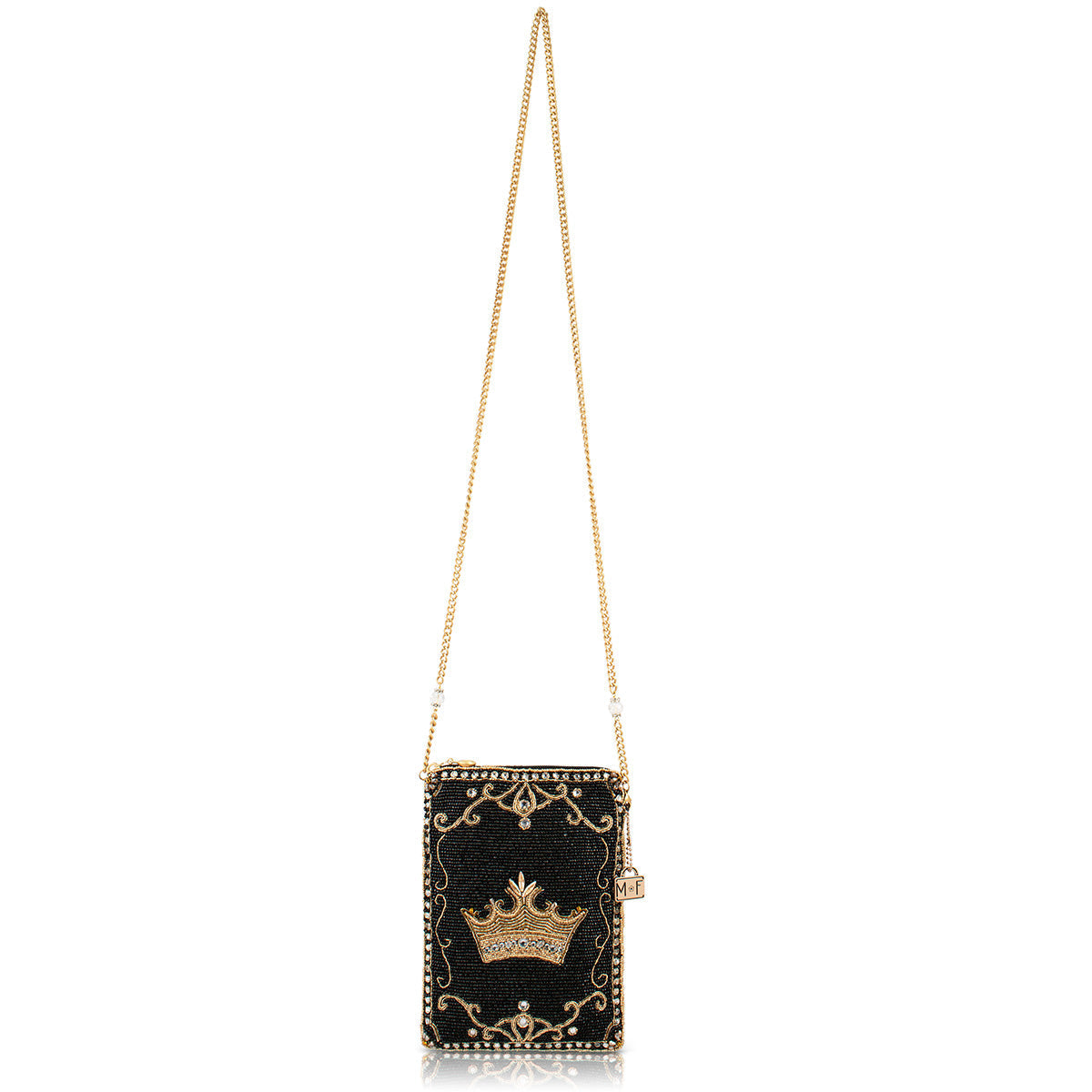 Royalty Mini Crossbody Handbag beaded - 5
