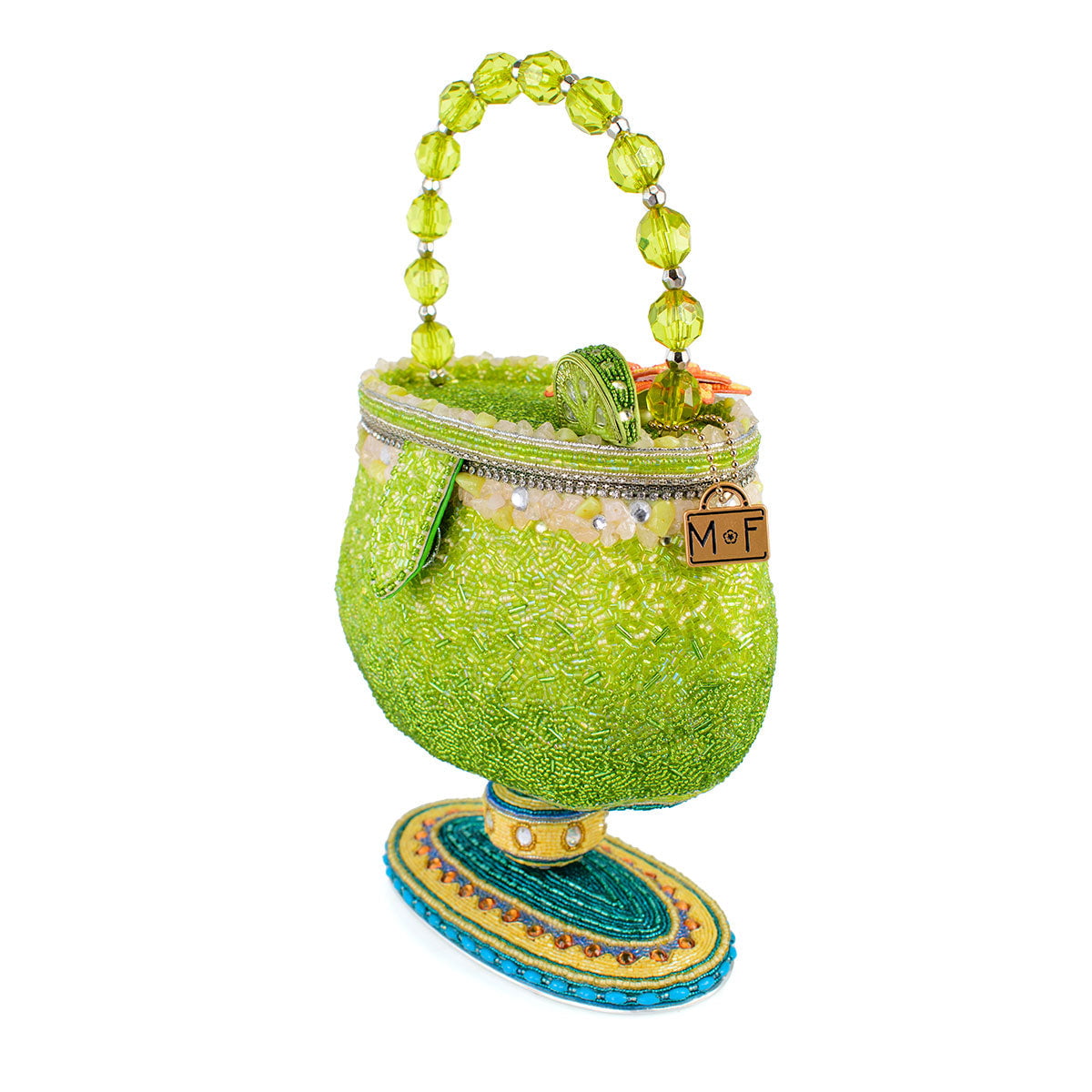 Salty Top Handle Bag beaded - Handbag 4