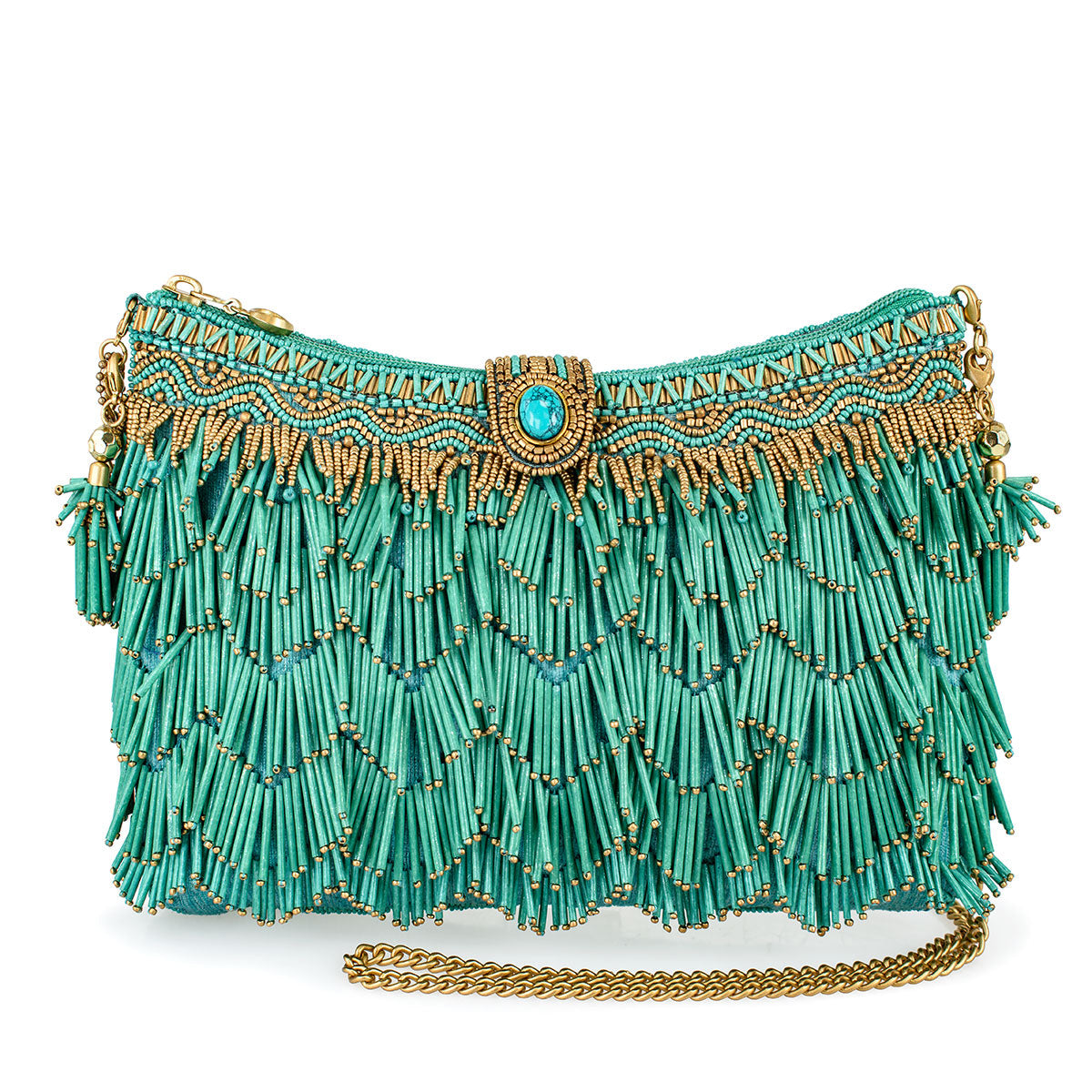Shimmy Crossbody Handbag beaded - 1
