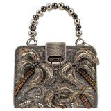 Silver Tropics Handbag - Top Handle