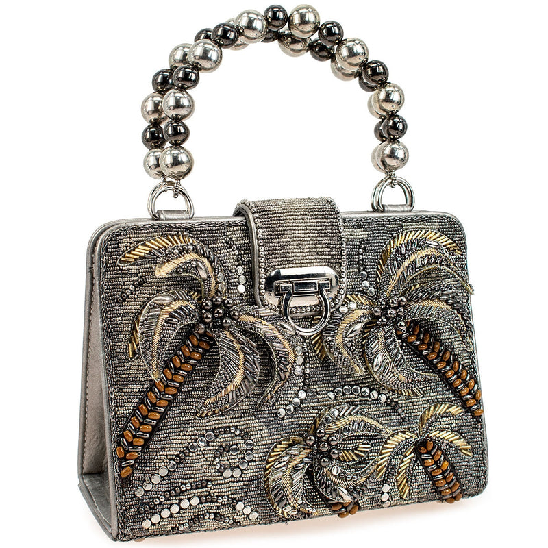 Silver Tropics Handbag - Top Handle