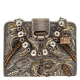 Silver Tropics Handbag - Top Handle