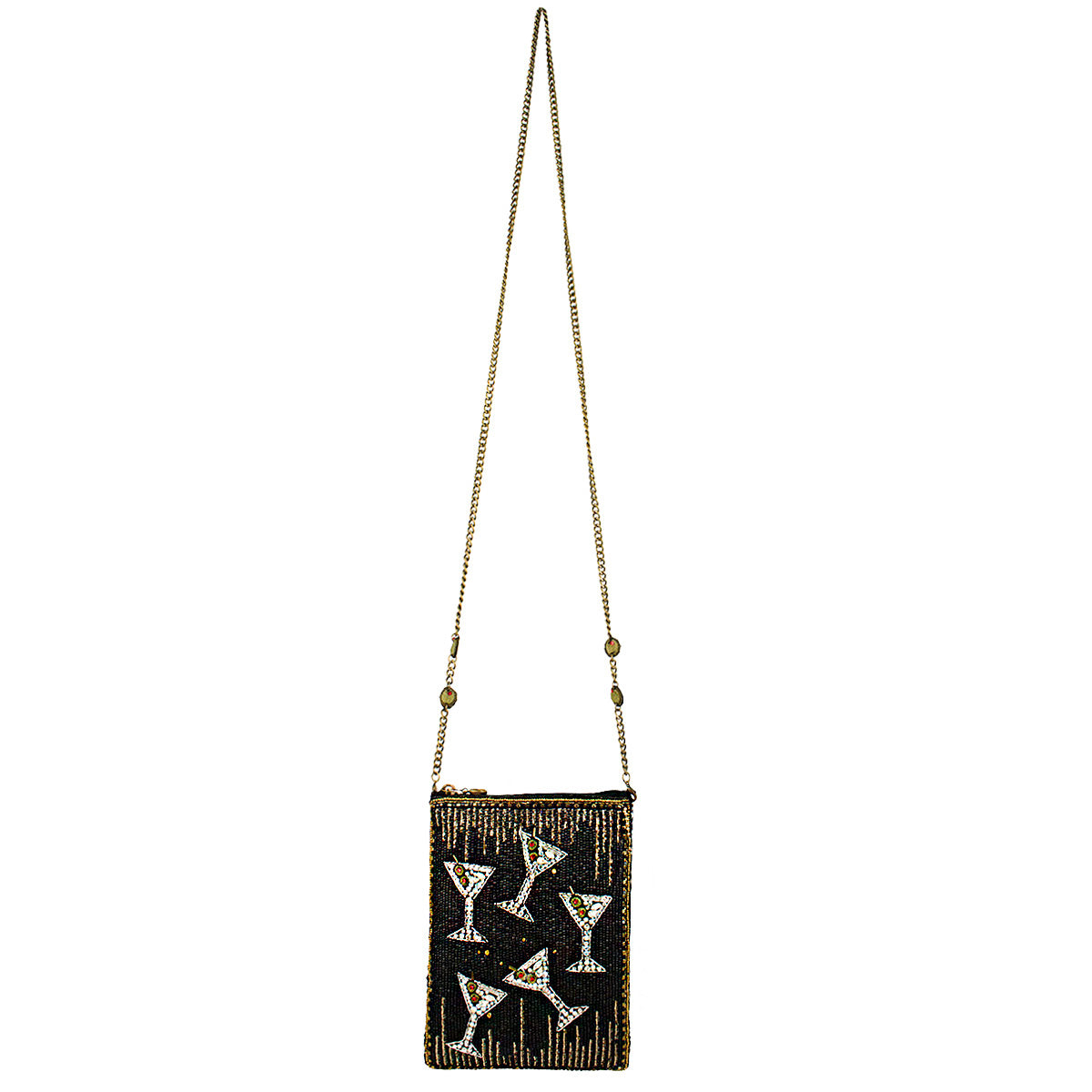 Sip Happens Mini Crossbody Bag beaded Handbag 5