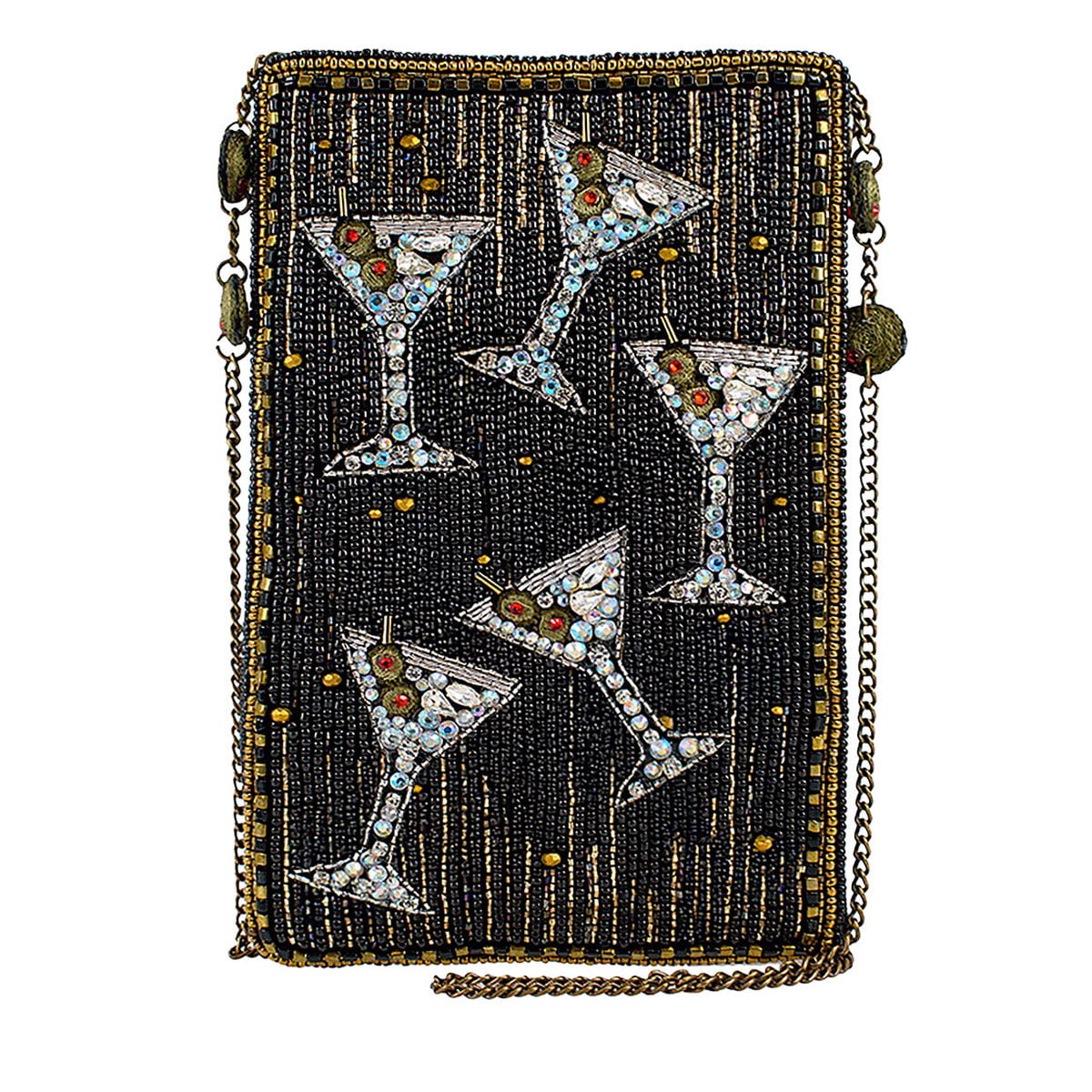 Sip Happens Mini Crossbody Bag beaded - Handbag 1