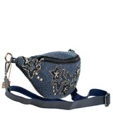 Star Studded Belt Sling Bag - Waist