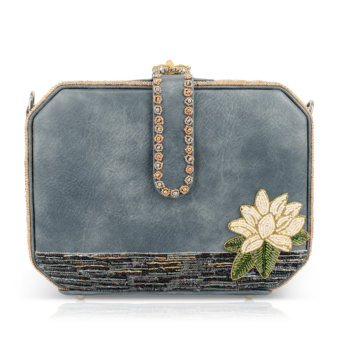Swan Princess Shoulder Handbag beaded 3
