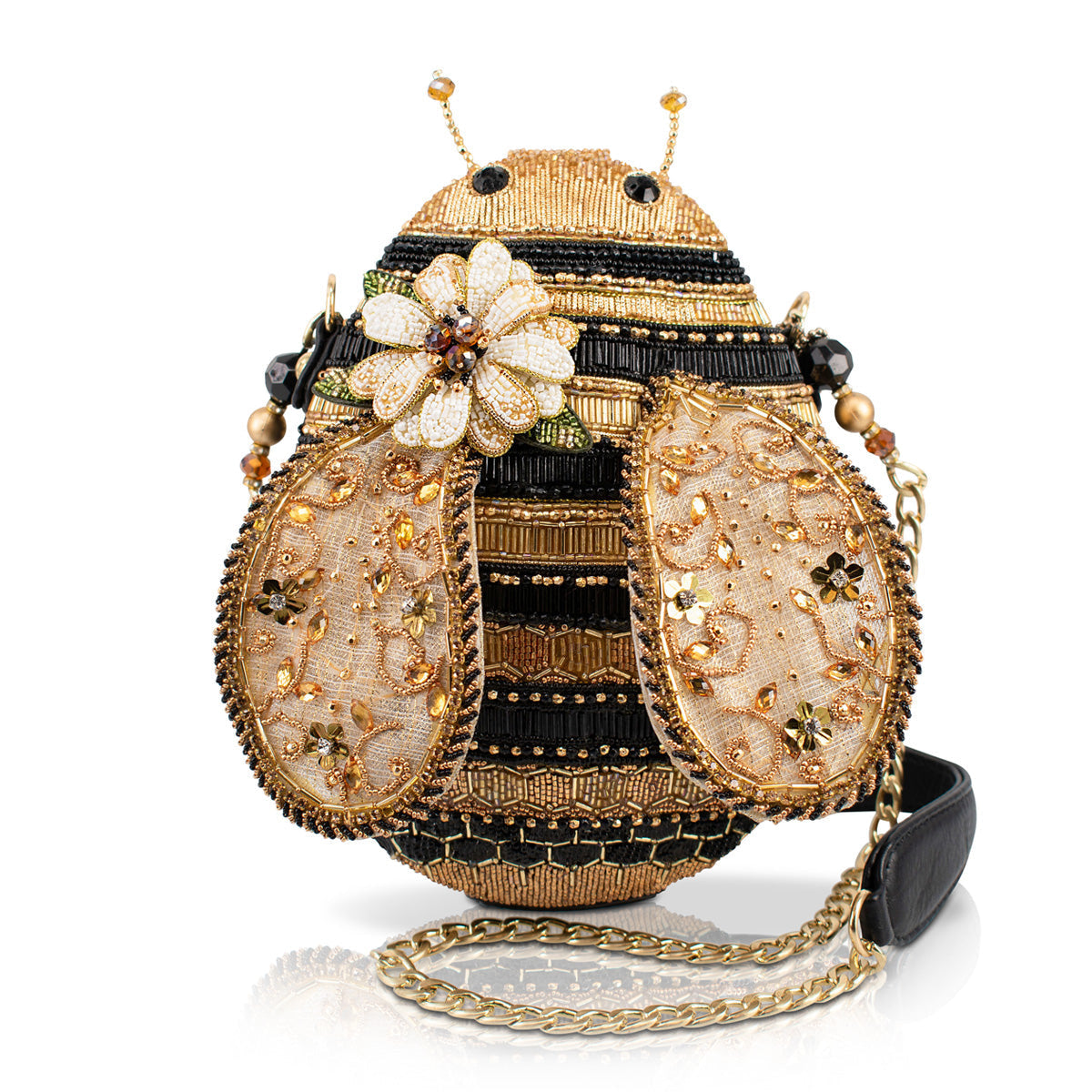 Sweet As Honey Shoulder Handbag beaded - 1