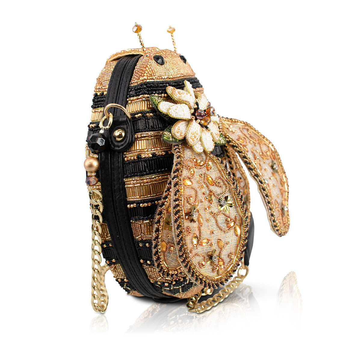 Sweet As Honey Shoulder Handbag beaded - 3