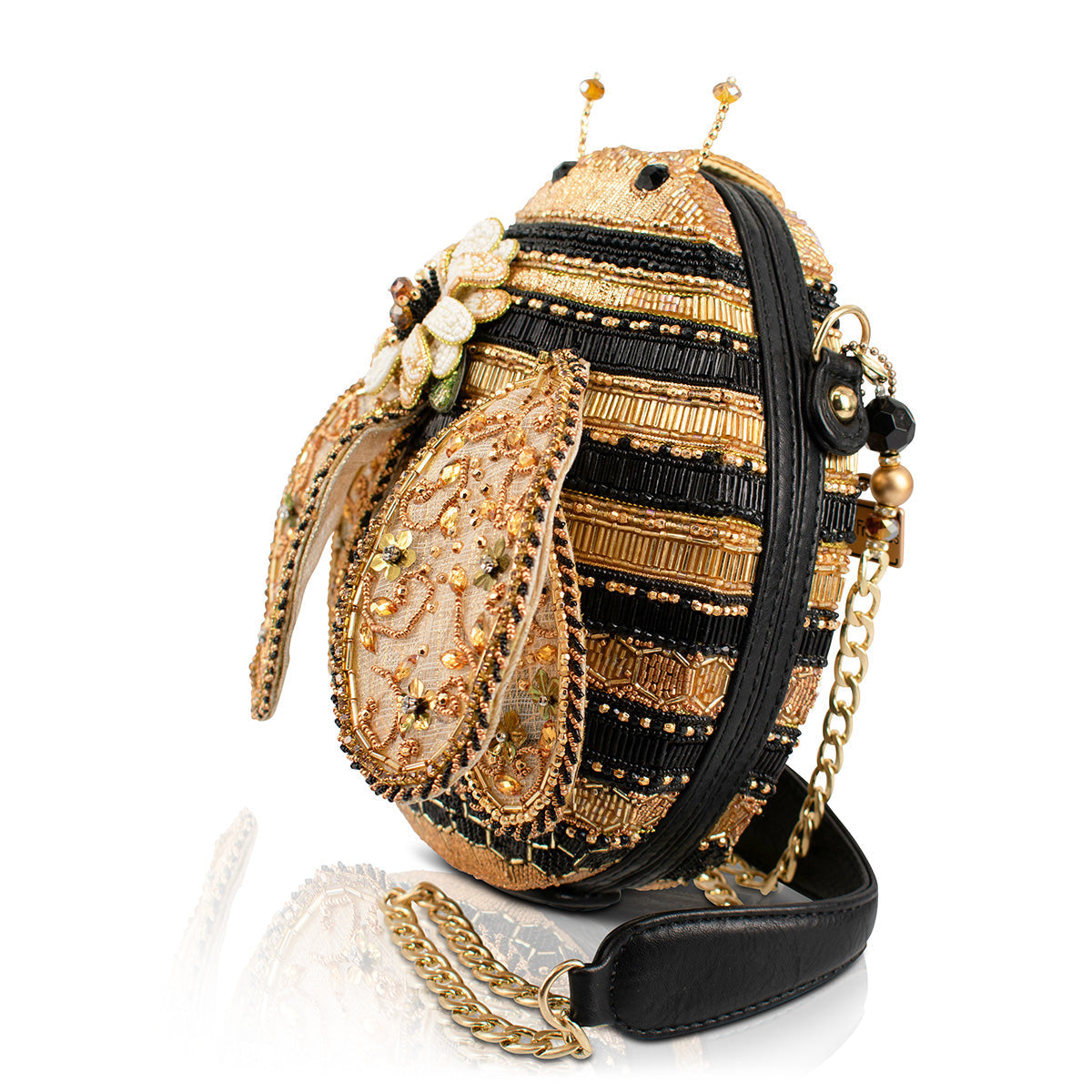Sweet As Honey Shoulder Handbag beaded - 4