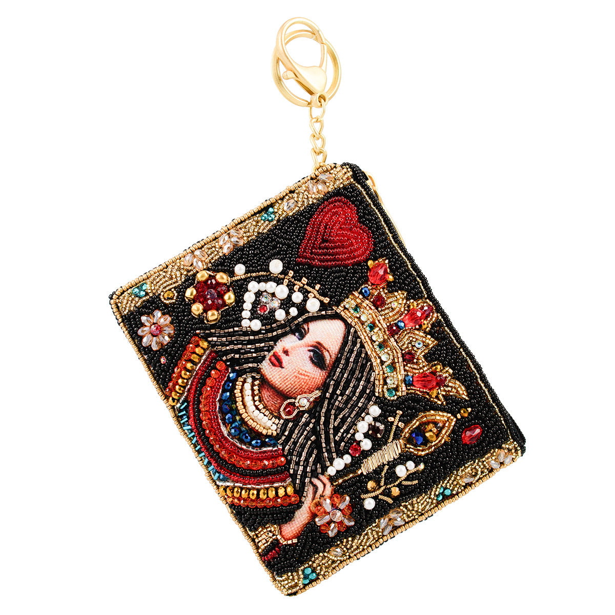 The Queen Coin Purse beaded - 7