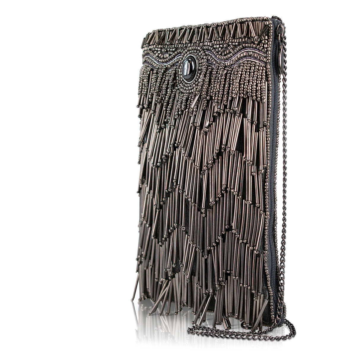 True Pewter Crossbody Phone Bag