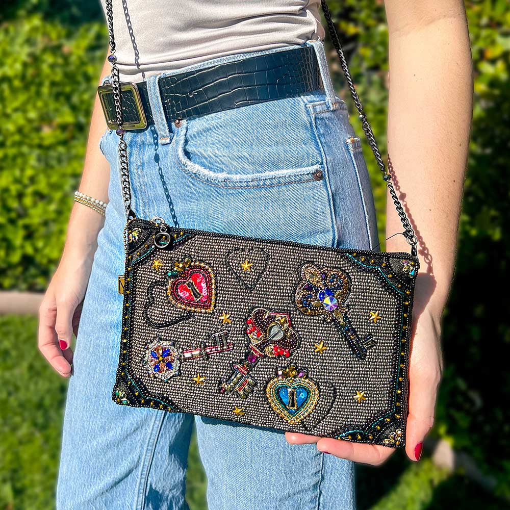 Unlocked Magic Mini Crossbody Handbag beaded - 2