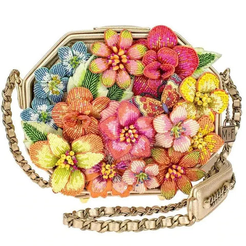 Wild Blossom Crossbody Floral Handbag