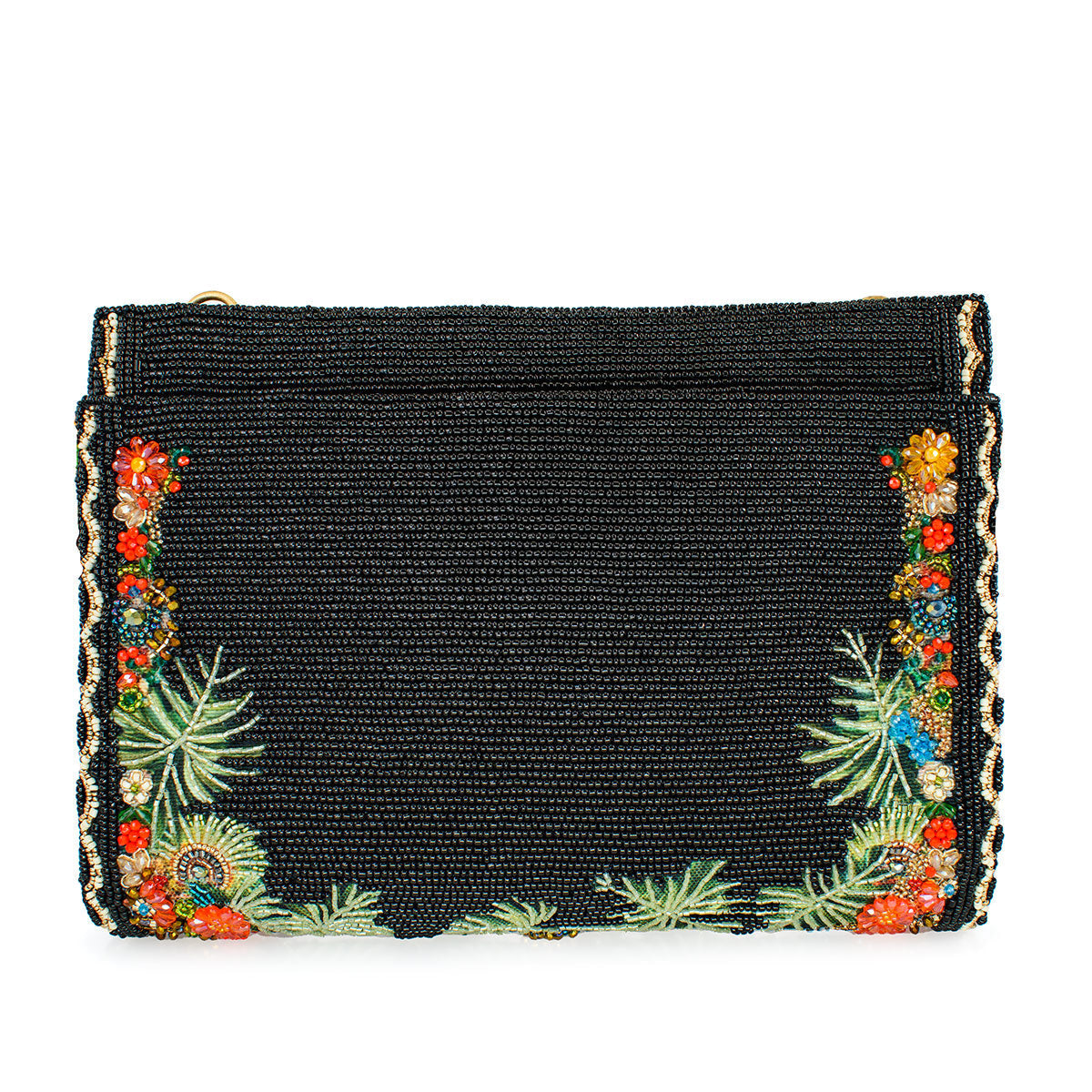 Wild Kingdom Beaded Animal Jungle Theme Crossbody Handbag Purse