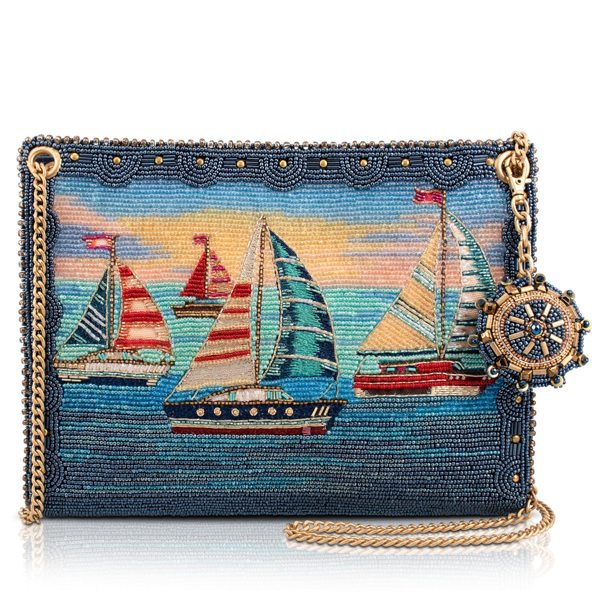 Yacht Life Crossbody Handbag beaded - Shoulder 1