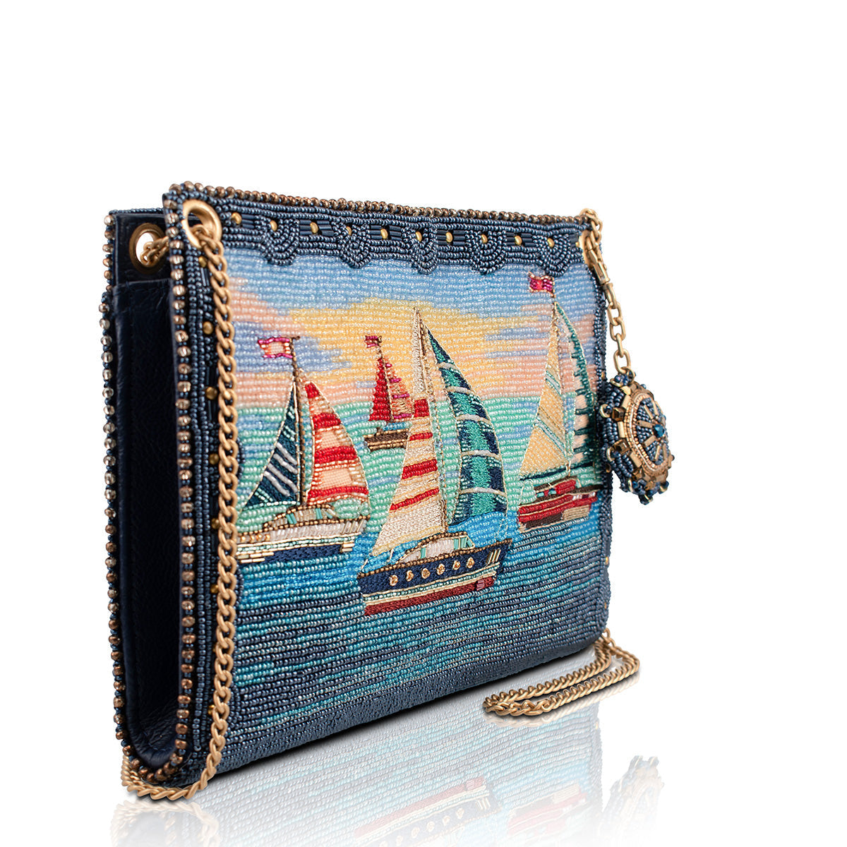 Yacht Life Crossbody Handbag beaded - Shoulder 3