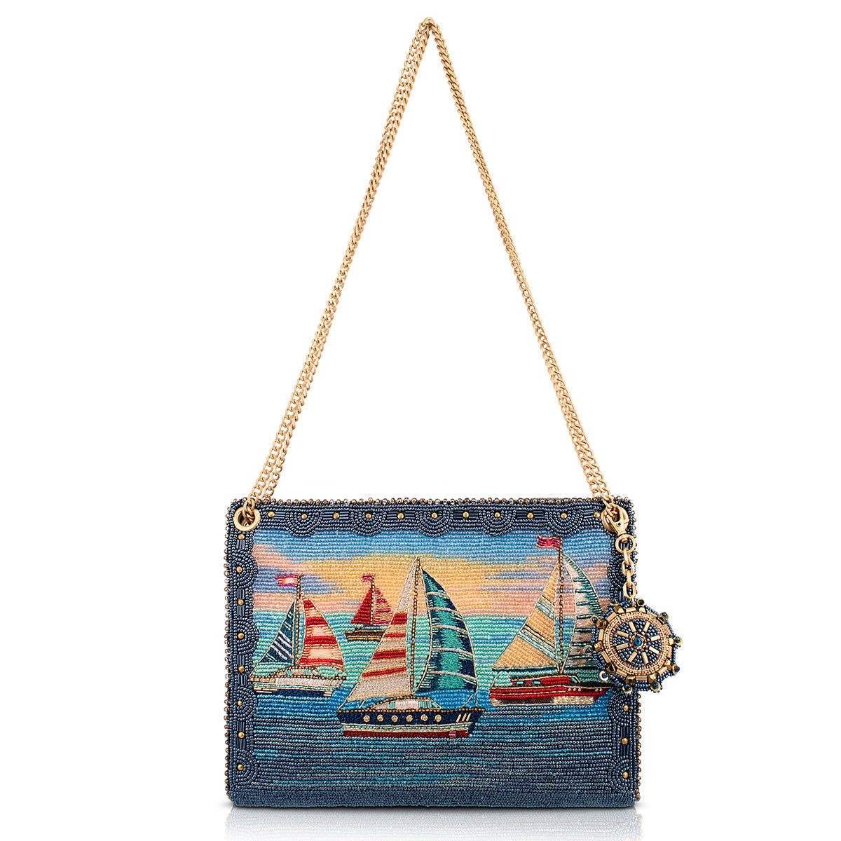Yacht Life Crossbody Handbag beaded - Shoulder 7