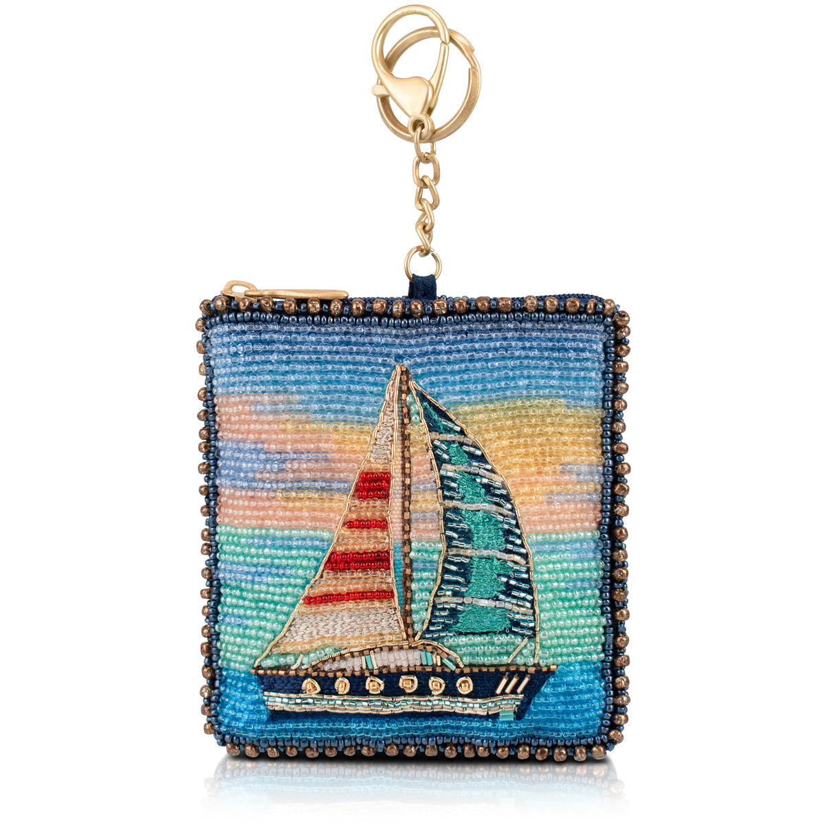 Yacht Life Coin Purse beaded - 1