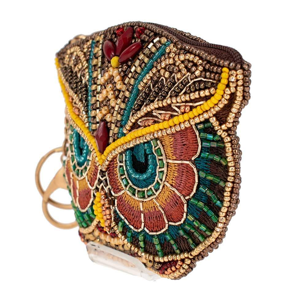 A Little Wiser Beaded Coin Purse/Key Fob - Purse