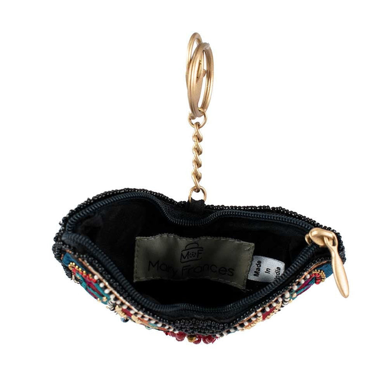 Night Owl beaded Coin Purse/Key Fob – Mary Frances Accessories